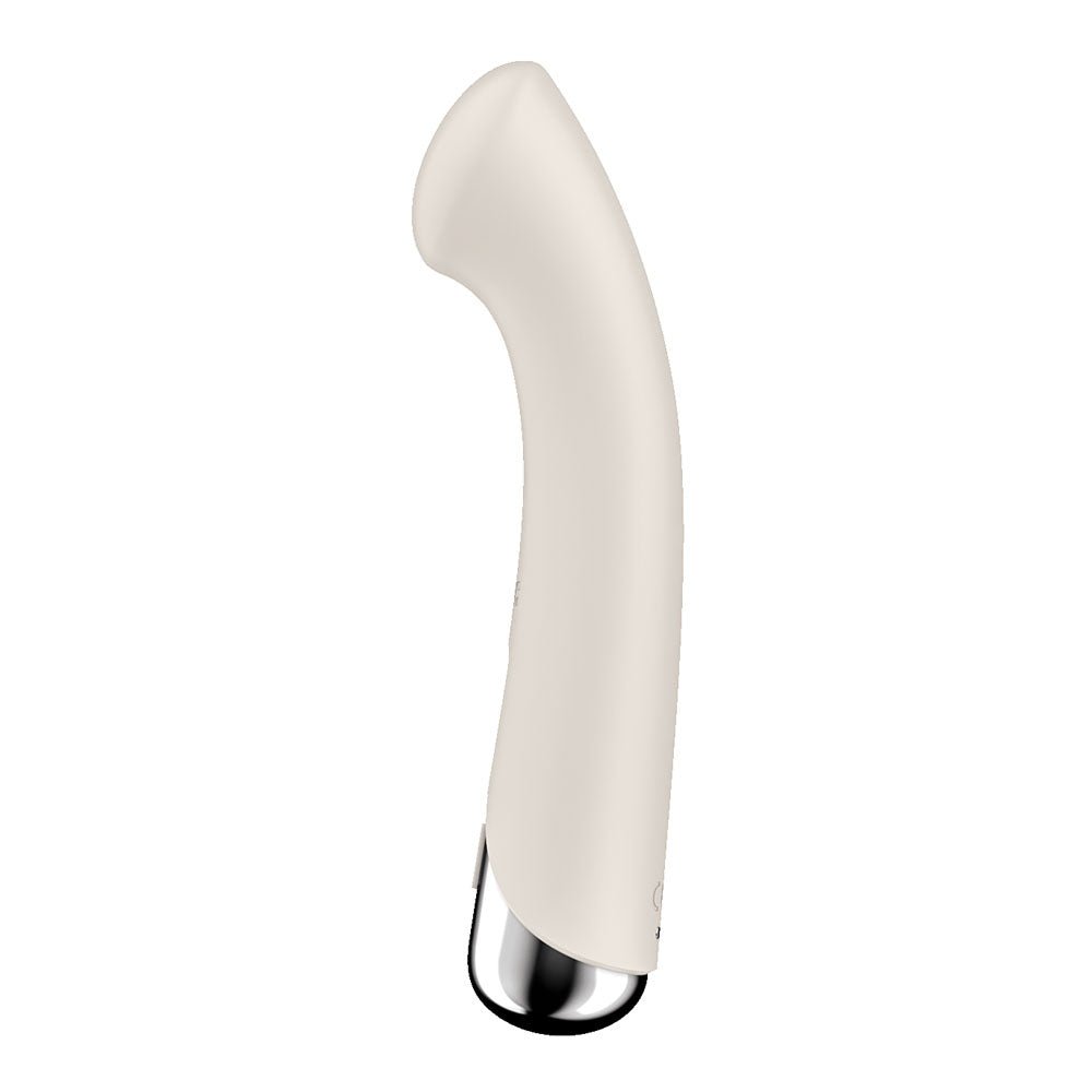 Satisfyer Spinning G-Spot 1 - Beige 16.5 cm Rechargeable Rotating Vibrator